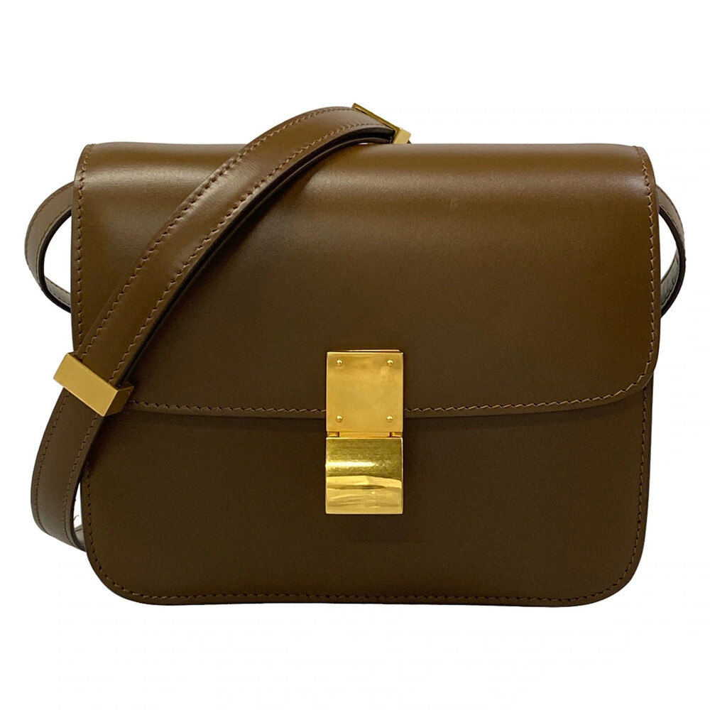 Celine Teen Classic Dark Brown Leather #343547C14B